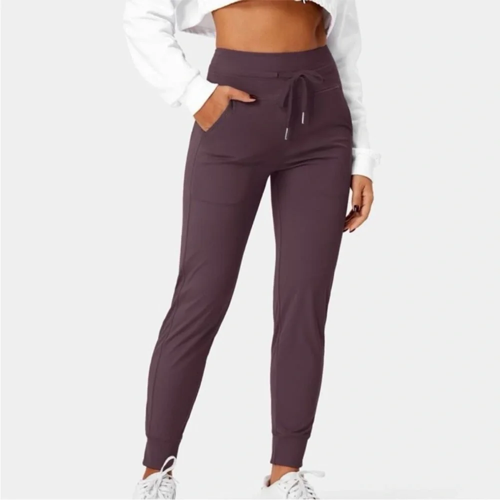 Halara Cloudful Air Fabric High Waisted Side Pocket Joggers potent purple - Picture 4 of 13